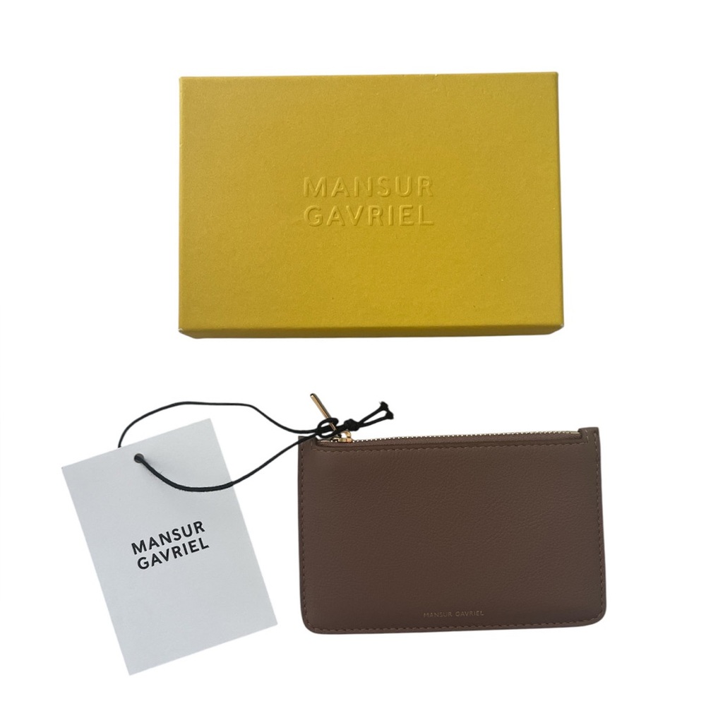 Mansur Gabriel card holder zip wallet